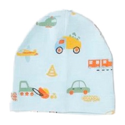 Шапочка "Птенчик и машинки", размер 62-68
