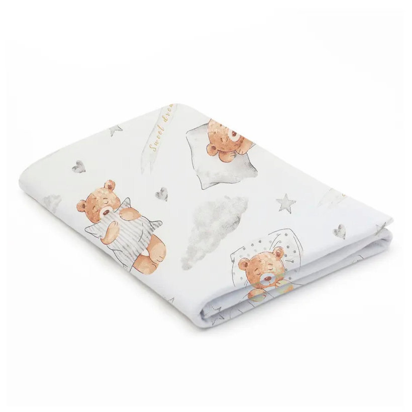Пелёнка с мишками 110х75 см