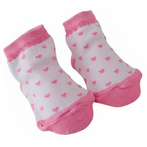 Носочки Кошки-мышки с сердечками