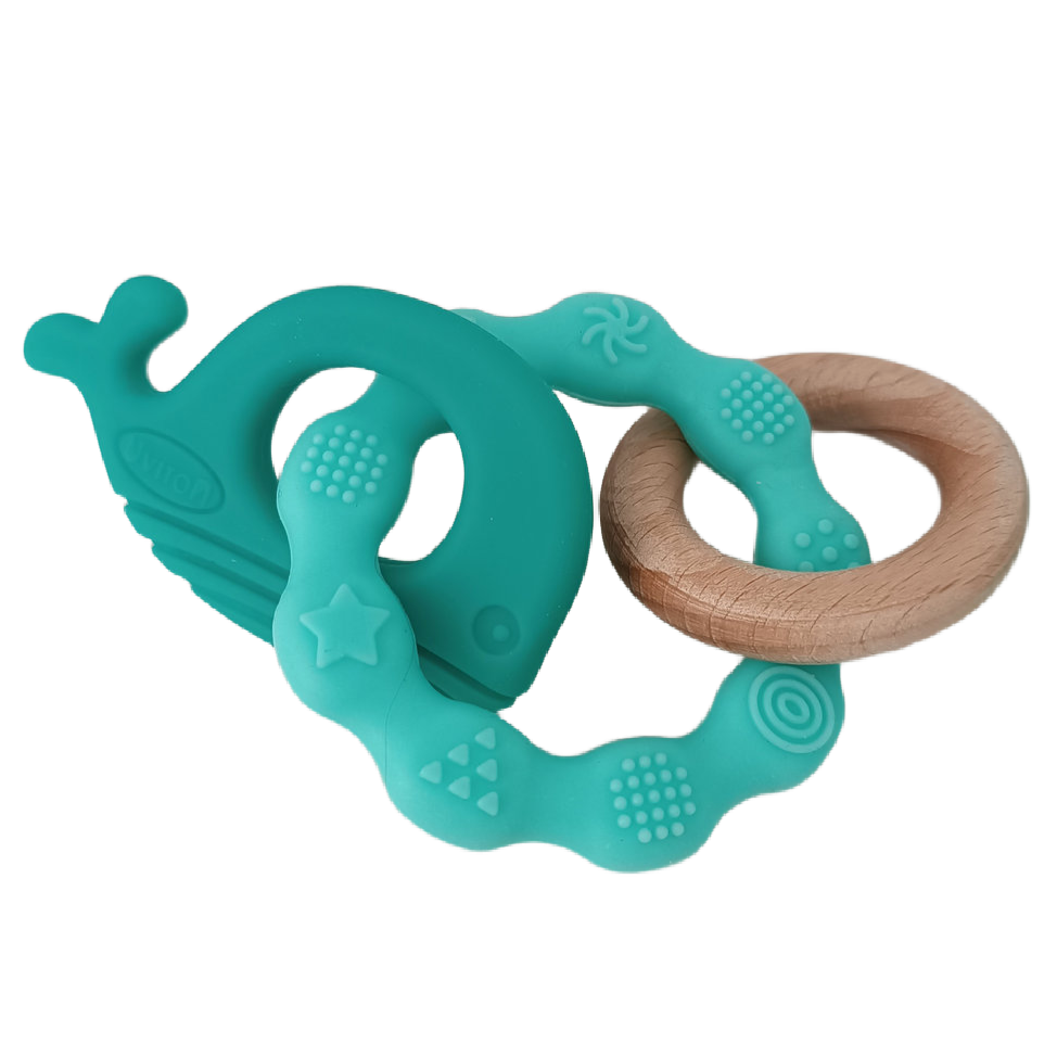 Игрушка-грызунок Китёнок (силикон, бук)