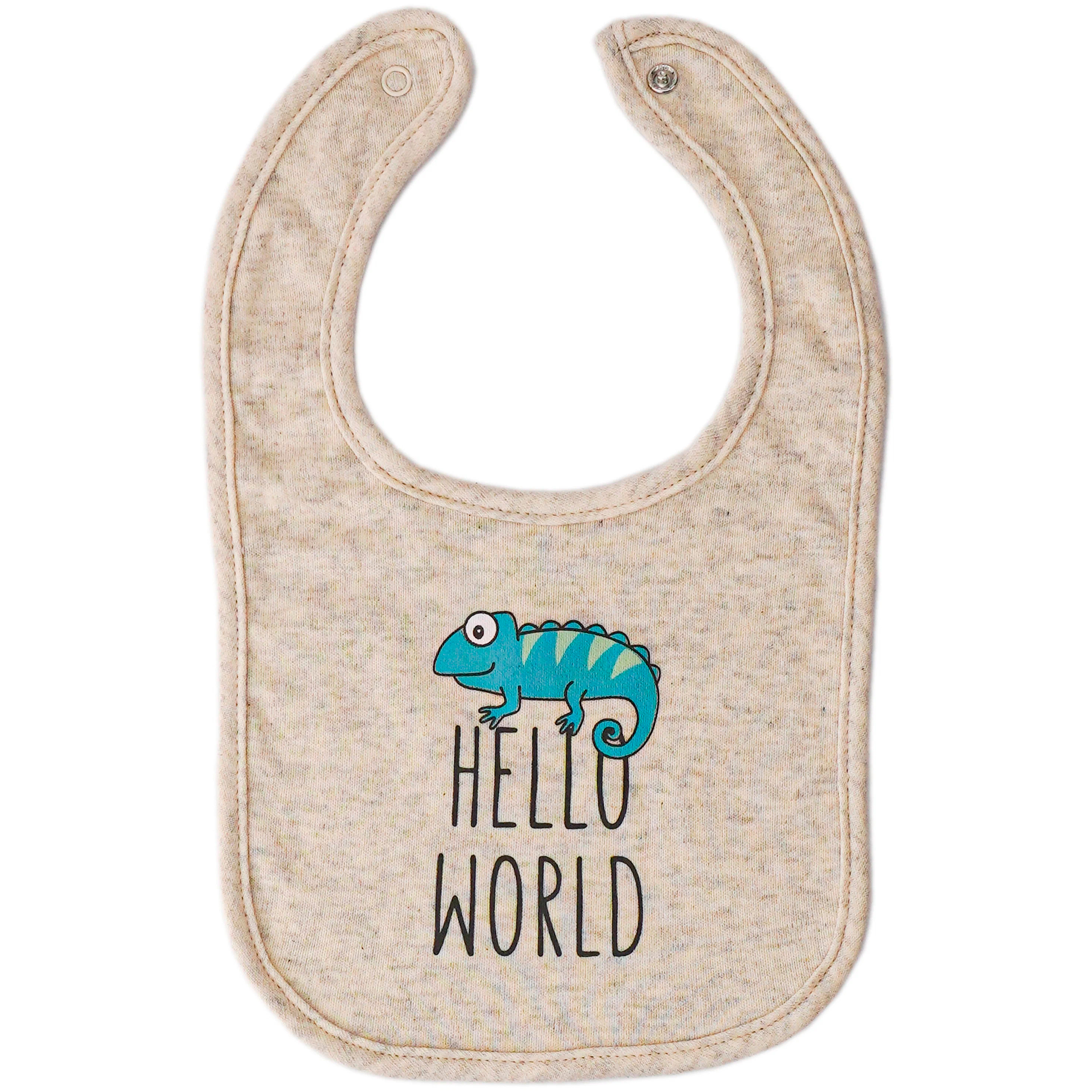 Слюнявчик Hello World