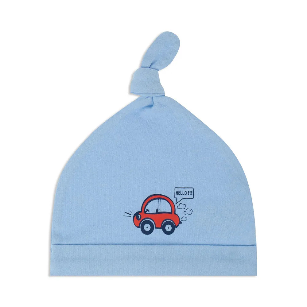 Шапочка с машинками