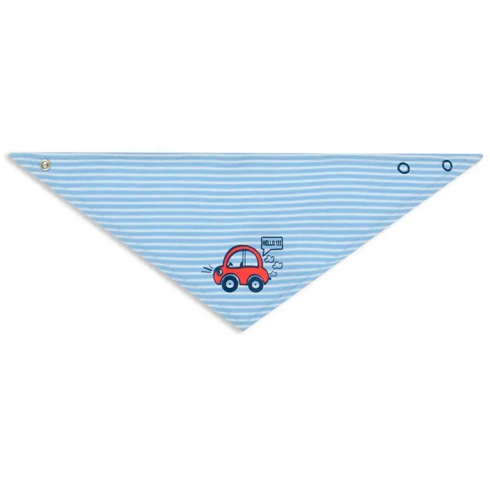 Слюнявчик с машинками