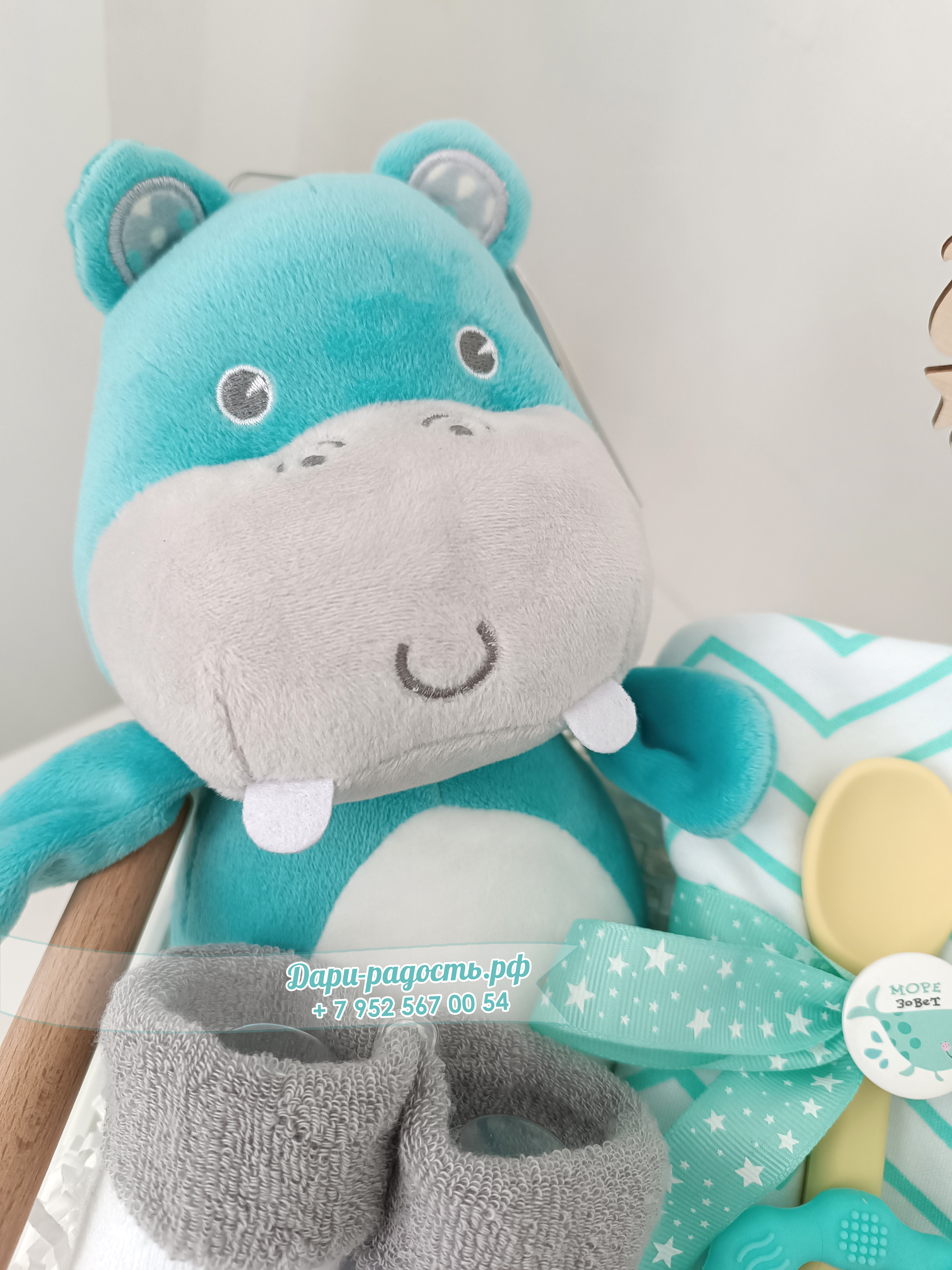 Корзина на рождение мальчика 